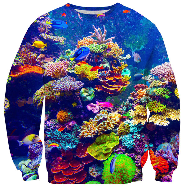 Aquarium Sweater-Subliminator-| All-Over-Print Everywhere - Designed to Make You Smile