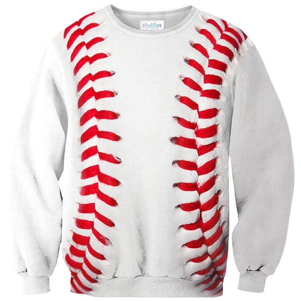 Baseball Sweater-Shelfies-| All-Over-Print Everywhere - Designed to Make You Smile