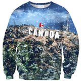 Canadian Hollywood Sweater-Shelfies-| All-Over-Print Everywhere - Designed to Make You Smile