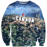 Canadian Hollywood Sweater-Shelfies-| All-Over-Print Everywhere - Designed to Make You Smile