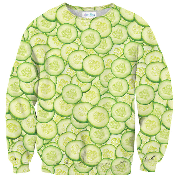 Cucumber Invasion Sweater-Shelfies-| All-Over-Print Everywhere - Designed to Make You Smile