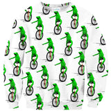 Dat Boi Sweater-Shelfies-| All-Over-Print Everywhere - Designed to Make You Smile