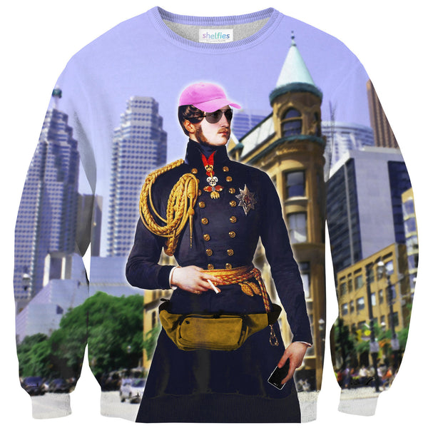 Dope Prince Sweater-Shelfies-| All-Over-Print Everywhere - Designed to Make You Smile