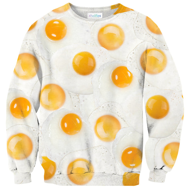 Eggs Sweater-Shelfies-| All-Over-Print Everywhere - Designed to Make You Smile