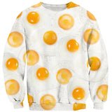Eggs Sweater-Shelfies-| All-Over-Print Everywhere - Designed to Make You Smile