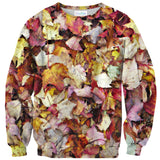 Fall Leaves Sweater-Shelfies-| All-Over-Print Everywhere - Designed to Make You Smile