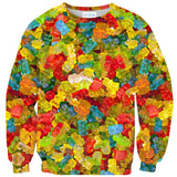 Gummy Bear Invasion Sweater-Subliminator-| All-Over-Print Everywhere - Designed to Make You Smile