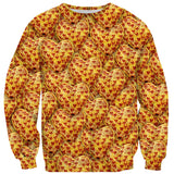 Heart Pizza Sweater-Shelfies-| All-Over-Print Everywhere - Designed to Make You Smile