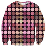Makeup Palette Sweater-Shelfies-| All-Over-Print Everywhere - Designed to Make You Smile
