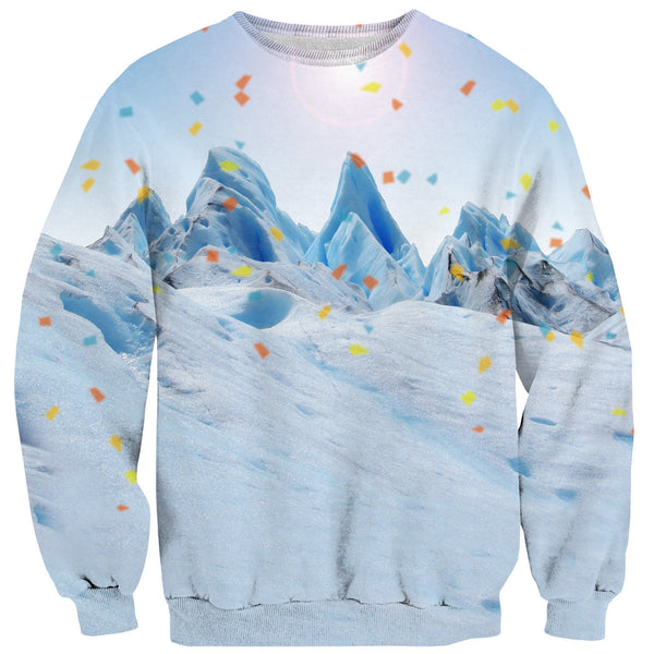 Polar Bear Party Sweater-Shelfies-| All-Over-Print Everywhere - Designed to Make You Smile