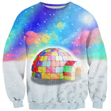 Rainbow Igloo Sweater-Shelfies-| All-Over-Print Everywhere - Designed to Make You Smile