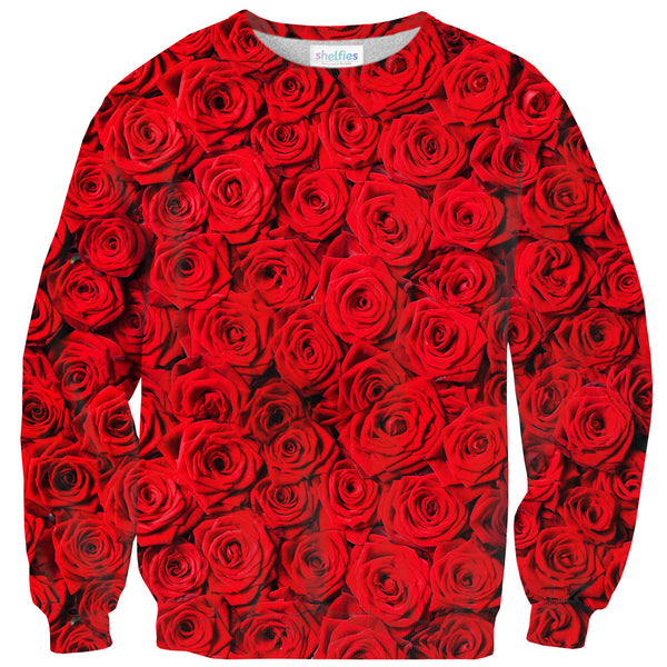 Roses Invasion Sweater-Shelfies-| All-Over-Print Everywhere - Designed to Make You Smile