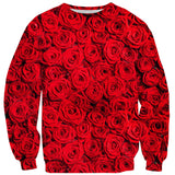 Roses Invasion Sweater-Shelfies-| All-Over-Print Everywhere - Designed to Make You Smile