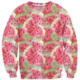 Watercolourmelon Sweater-Shelfies-| All-Over-Print Everywhere - Designed to Make You Smile