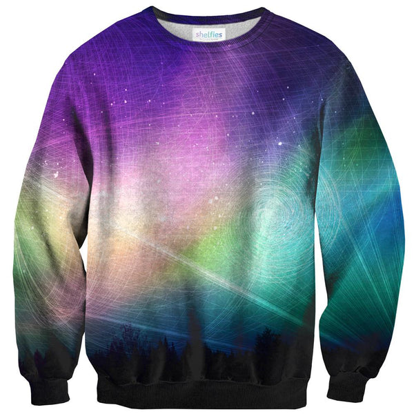 Aurora Borealis Sweater-Subliminator-| All-Over-Print Everywhere - Designed to Make You Smile