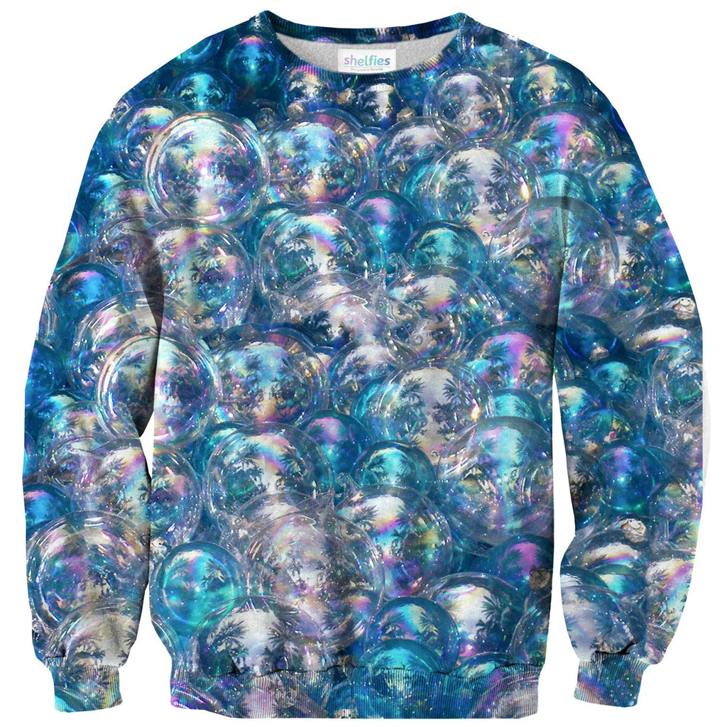 Bubbles Invasion Sweater-Subliminator-| All-Over-Print Everywhere - Designed to Make You Smile