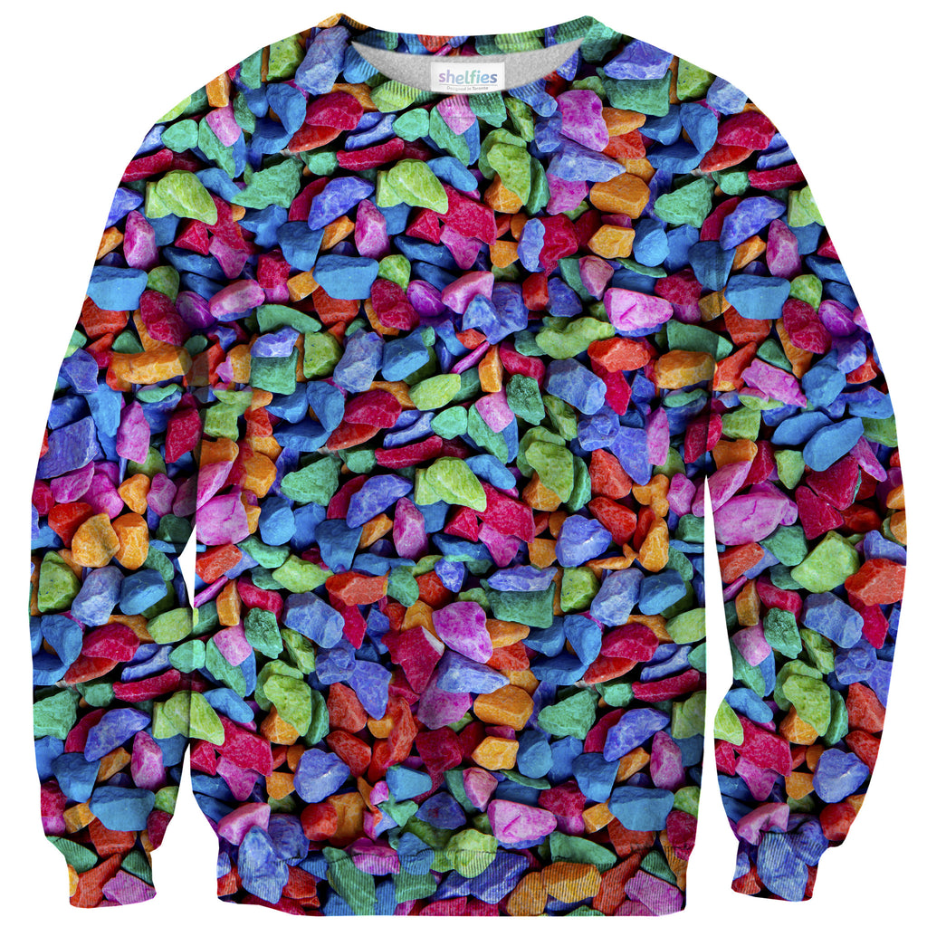 Candy Rocks Invasion Sweater-Shelfies-| All-Over-Print Everywhere - Designed to Make You Smile