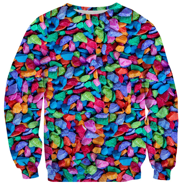 Candy Rocks Invasion Sweater-Shelfies-| All-Over-Print Everywhere - Designed to Make You Smile