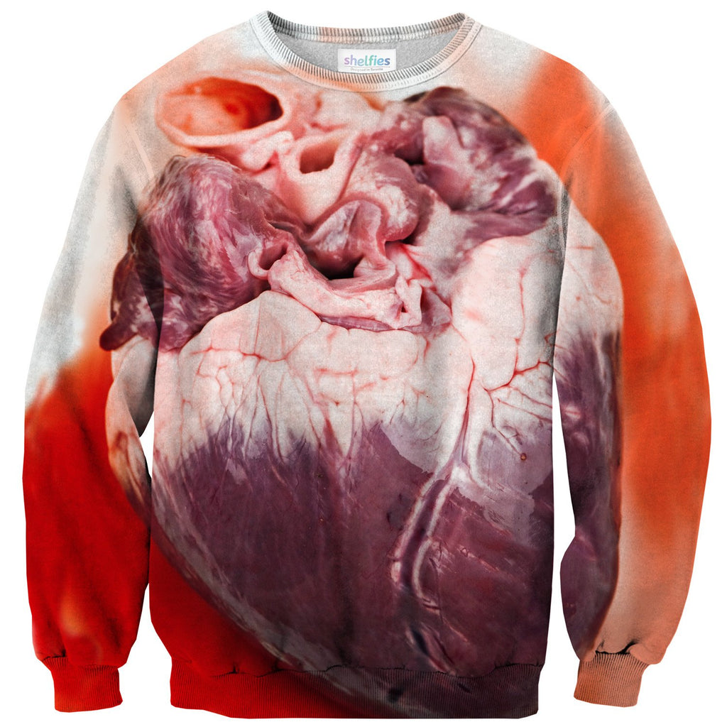 Cardiac Mess Sweater-Subliminator-| All-Over-Print Everywhere - Designed to Make You Smile