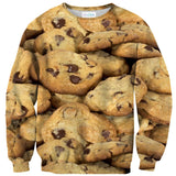 Cookies Invasion Sweater-Subliminator-| All-Over-Print Everywhere - Designed to Make You Smile