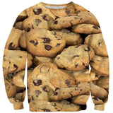 Cookies Invasion Sweater-Subliminator-| All-Over-Print Everywhere - Designed to Make You Smile