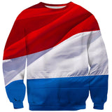 Dutch (Netherlands) Flag Sweater-Shelfies-| All-Over-Print Everywhere - Designed to Make You Smile