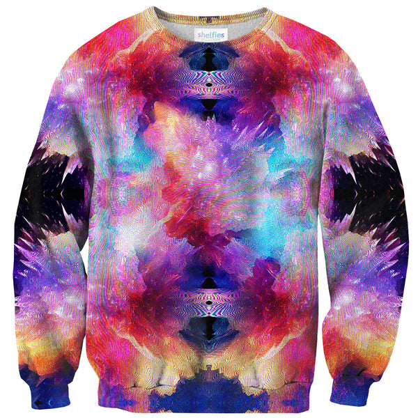 Galaxy Snap Sweater-Shelfies-| All-Over-Print Everywhere - Designed to Make You Smile