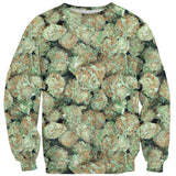 Green Goblin Sweater-Shelfies-| All-Over-Print Everywhere - Designed to Make You Smile