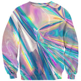 Holographic Foil Sweater-Subliminator-| All-Over-Print Everywhere - Designed to Make You Smile