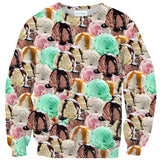 Ice Cream Invasion Sweater-Shelfies-| All-Over-Print Everywhere - Designed to Make You Smile