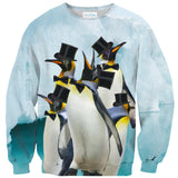Indeed Penguins Sweater-Shelfies-| All-Over-Print Everywhere - Designed to Make You Smile