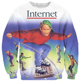 Internet Kids Sweater-Subliminator-| All-Over-Print Everywhere - Designed to Make You Smile