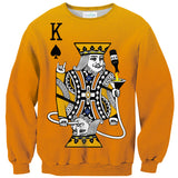 Kingsday Sweater-Shelfies-| All-Over-Print Everywhere - Designed to Make You Smile