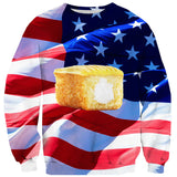 Make Snacks Great Again Sweater-Shelfies-| All-Over-Print Everywhere - Designed to Make You Smile