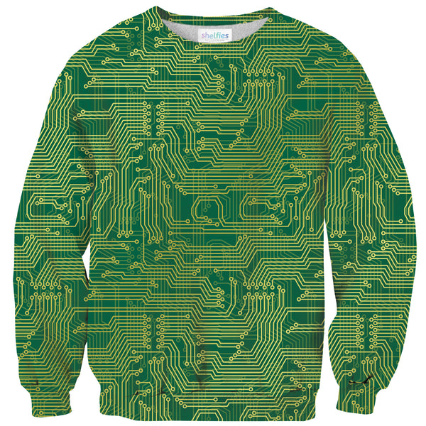 Microchip Sweater-Shelfies-| All-Over-Print Everywhere - Designed to Make You Smile