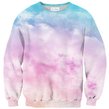 Pastel Clouds Sweater-Subliminator-| All-Over-Print Everywhere - Designed to Make You Smile