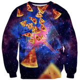 Pizza Vortex Sweater-Shelfies-| All-Over-Print Everywhere - Designed to Make You Smile