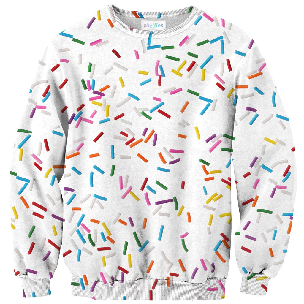 Sprinkles Sweater-Subliminator-| All-Over-Print Everywhere - Designed to Make You Smile