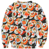 Sushi Invasion Sweater-Shelfies-| All-Over-Print Everywhere - Designed to Make You Smile