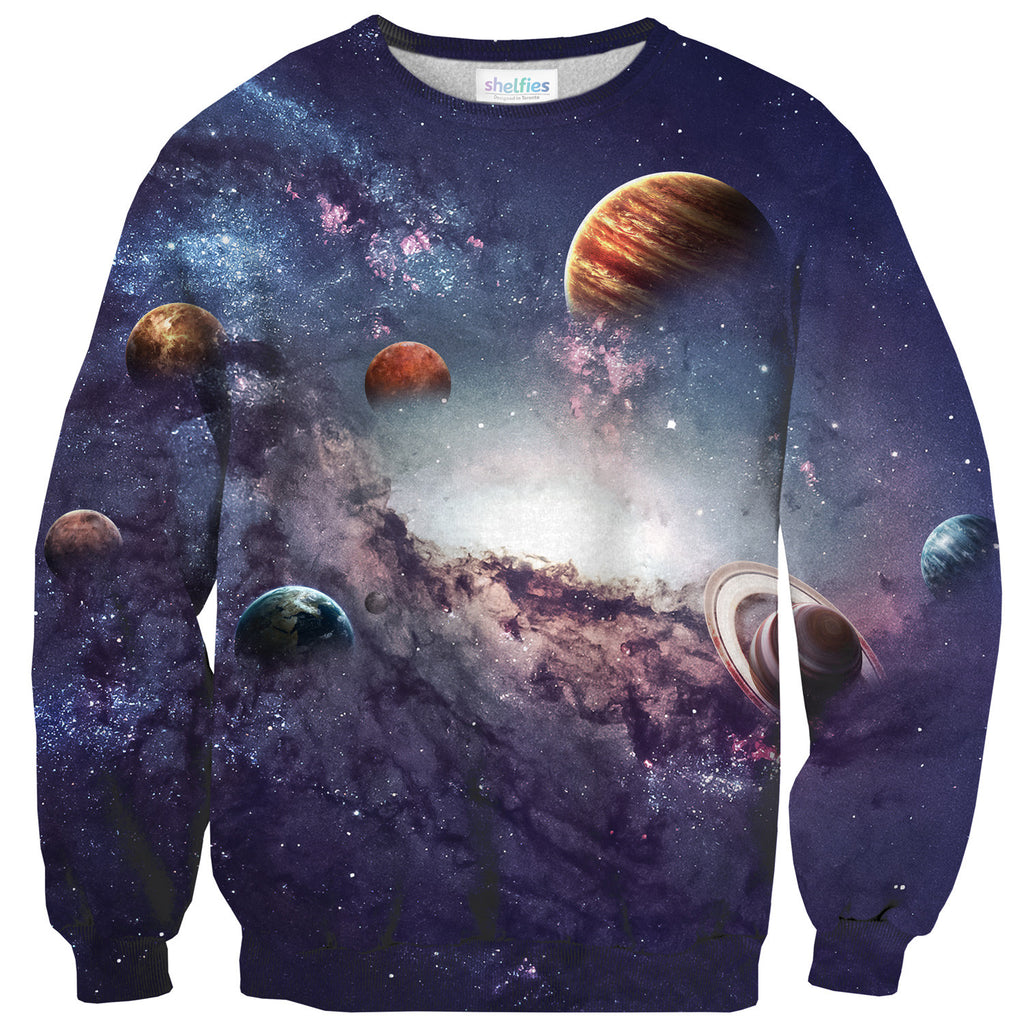 The Cosmos Sweater-Shelfies-| All-Over-Print Everywhere - Designed to Make You Smile