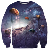 The Cosmos Sweater-Shelfies-| All-Over-Print Everywhere - Designed to Make You Smile