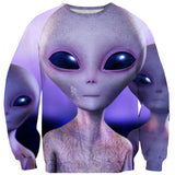Three Grey Manes Sweater-Shelfies-| All-Over-Print Everywhere - Designed to Make You Smile