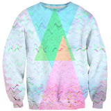 Trippy Wolf Sweater-Shelfies-| All-Over-Print Everywhere - Designed to Make You Smile