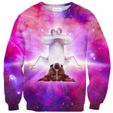 Yogi Dog Sweater-Shelfies-| All-Over-Print Everywhere - Designed to Make You Smile