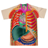 Anatomy T-Shirt-Shelfies-| All-Over-Print Everywhere - Designed to Make You Smile
