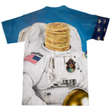 Astronaut Pancakes T-Shirt-Subliminator-| All-Over-Print Everywhere - Designed to Make You Smile