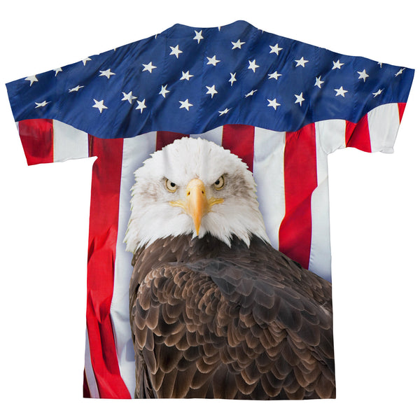 Bald Eagle T-Shirt-Shelfies-| All-Over-Print Everywhere - Designed to Make You Smile