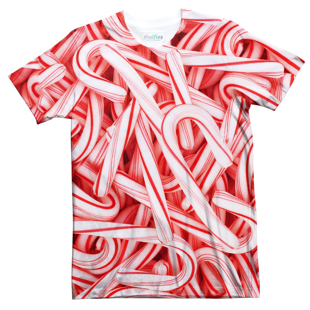 Candy Cane Invasion T-Shirt-Subliminator-| All-Over-Print Everywhere - Designed to Make You Smile
