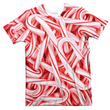 Candy Cane Invasion T-Shirt-Subliminator-| All-Over-Print Everywhere - Designed to Make You Smile