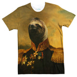 Commander Sloth T-Shirt-Subliminator-| All-Over-Print Everywhere - Designed to Make You Smile